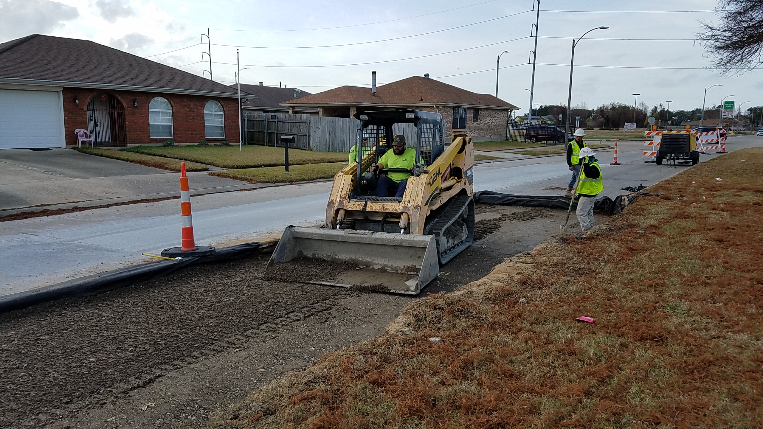 BULLARD AVENUE IMPROVEMENT PROJECT COMPLETION REACHES HALFWAY POINT