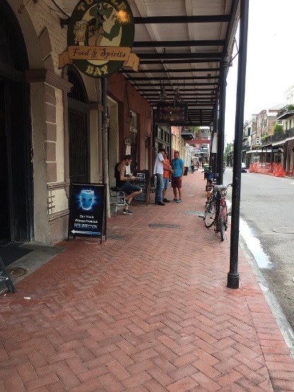 FRENCH QUARTER SIDEWALK IMPROVEMENT PROGRAM CONTINUES ON DECATUR ST.