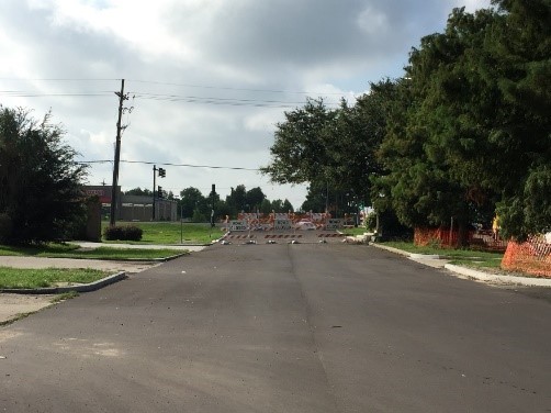 MICHOUD BOULEVARD RECONSTRUCTION PROJECT 20 PERCENT COMPLETE
